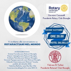 Invito - Rotaractiani nel Mondo
