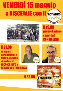 M5s locandina regionali