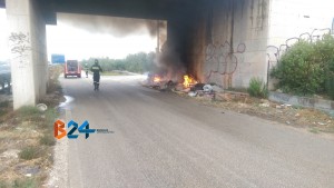 oer incendio ponte via traversa terlizzi