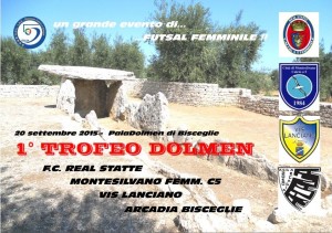 locandina 1° trofeo dolmen