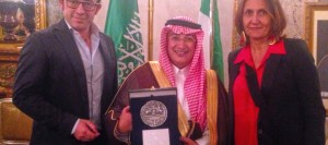 Consegna sigillo città Ambasciatore Saudita