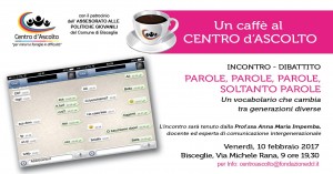 Caffè al Centro d'ascolto - Fondazione DCL