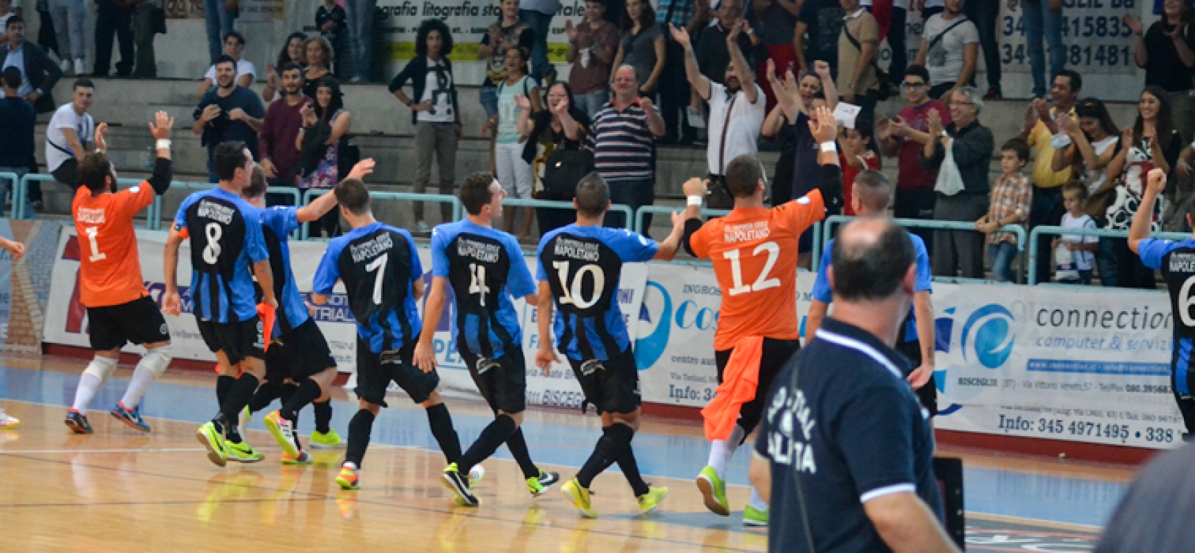 Il Futsal Bisceglie batte in rimonta il quotato Futsal Barletta e vola in testa alla classifica