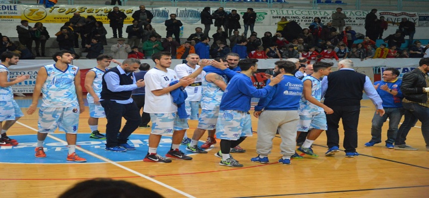 L’Ambrosia torna al successo, larga vittoria casalinga contro Martina Franca