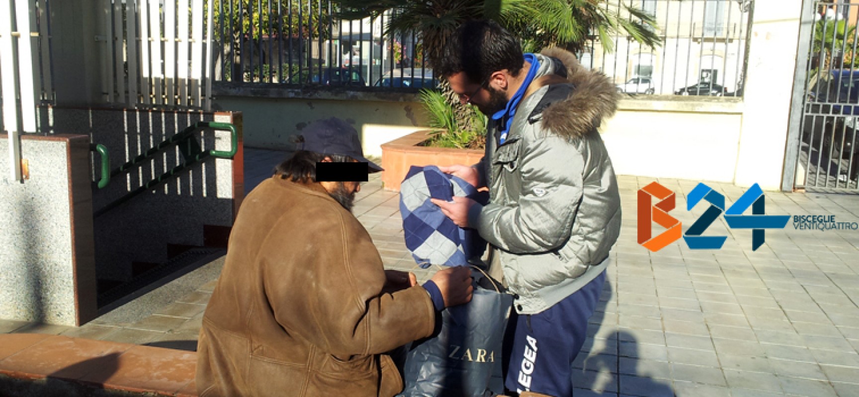 Pinuccio ha abbandonato la casa accoglienza di Andria ed è tornato a vivere in stazione