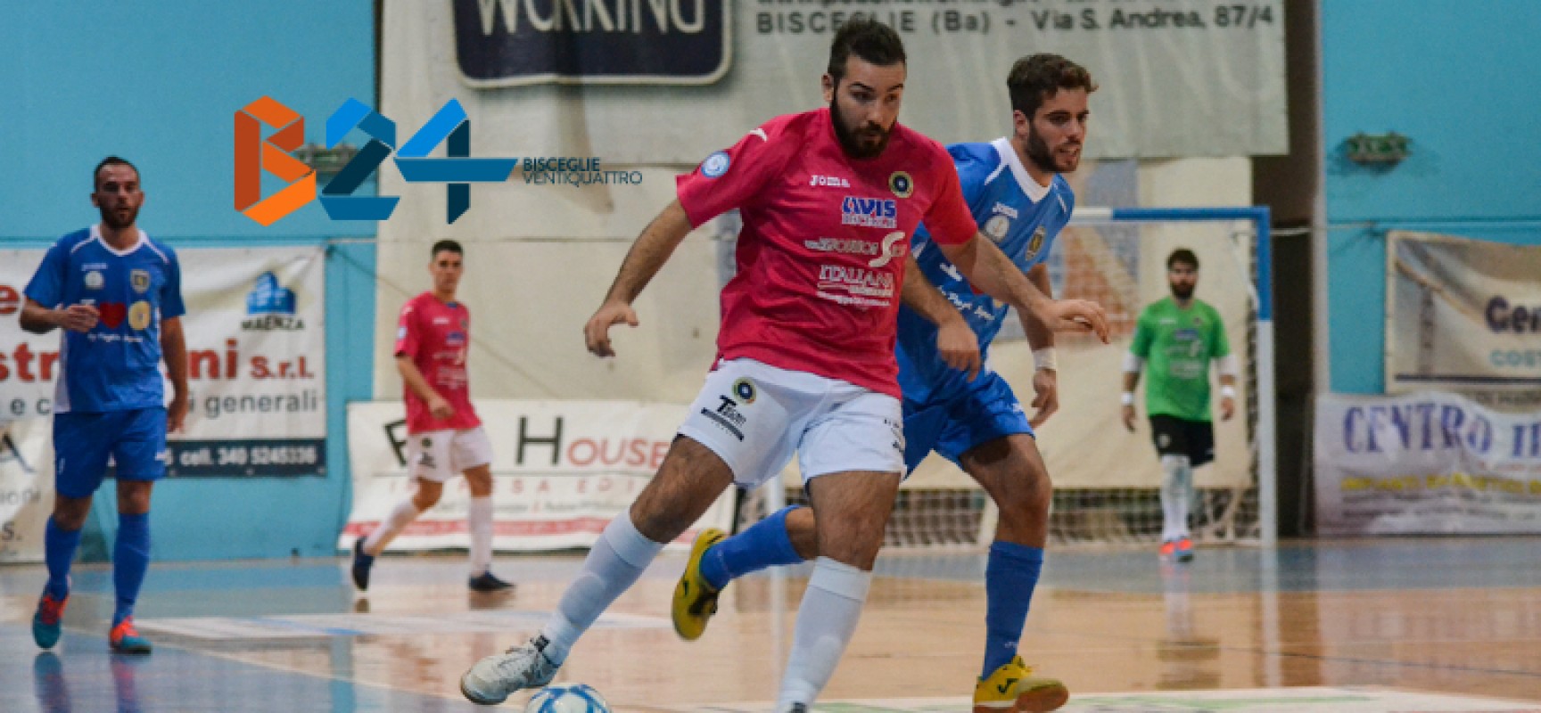 Domani la capolista Futsal Bisceglie nella tana del Futsal Barletta