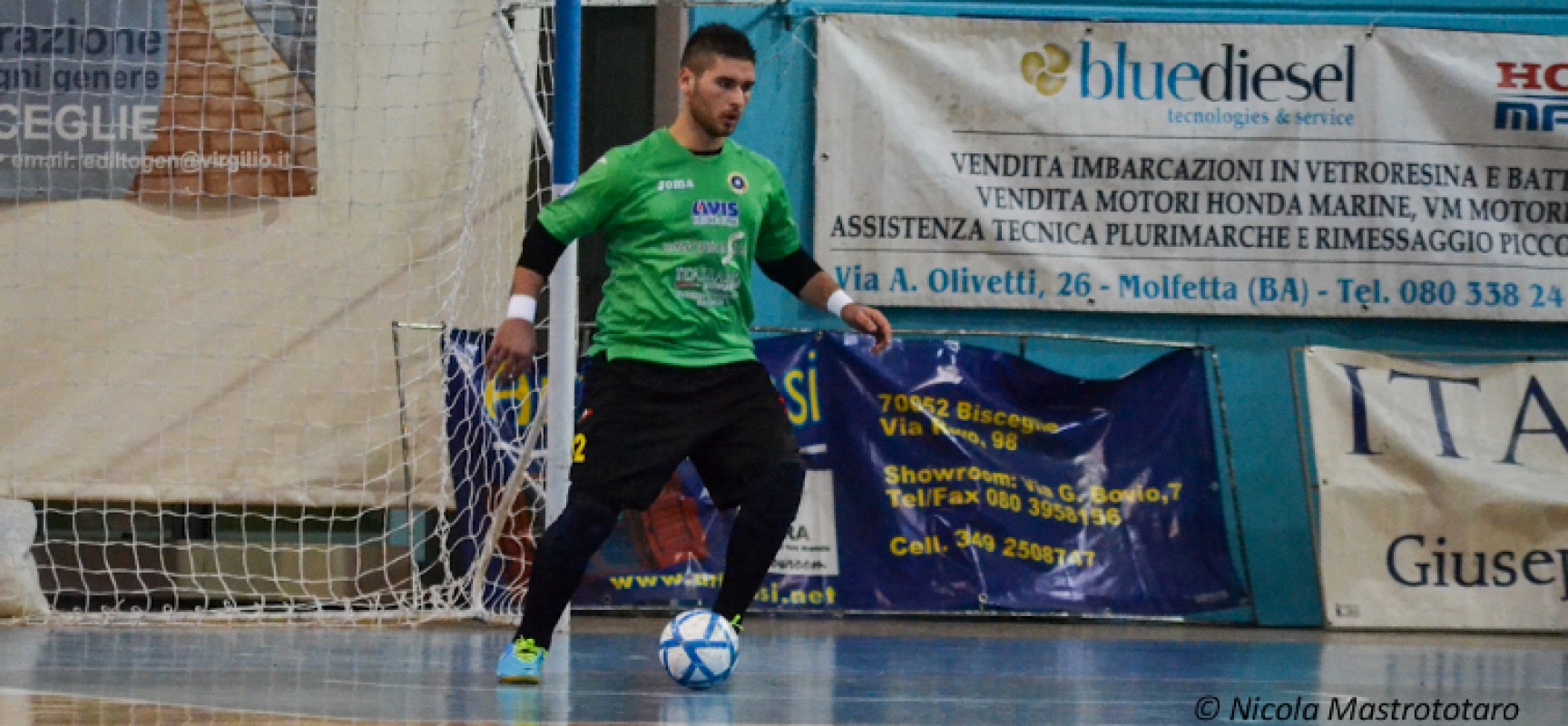 La capolista Futsal Bisceglie supera con un netto 7-2 il Venafro