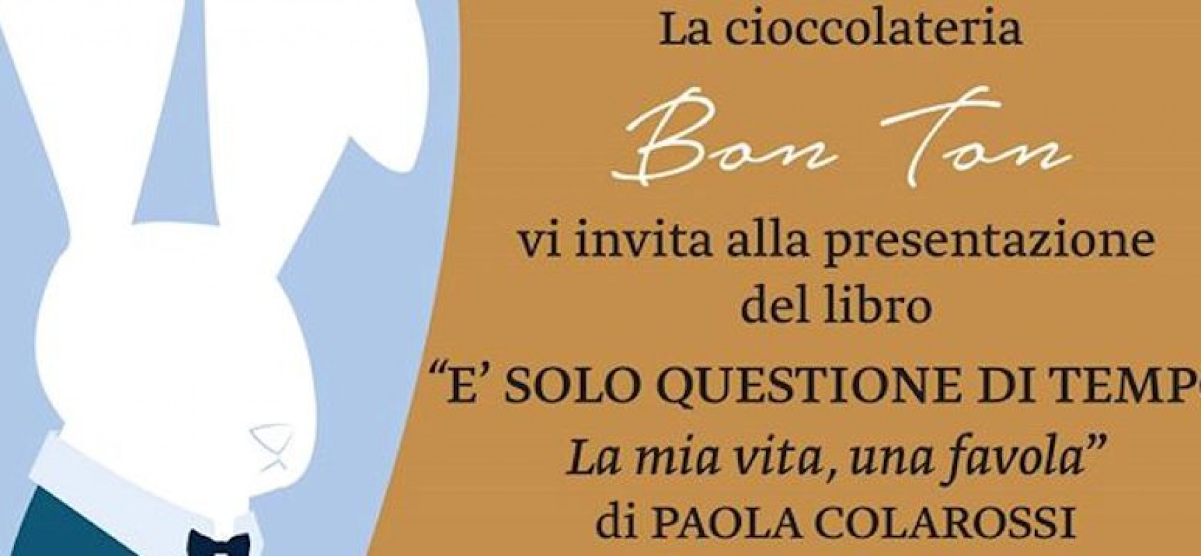 Paola Colarossi inaugura la rassegna letteraria “Un libro con…tè” presso la cioccolateria Bon Ton