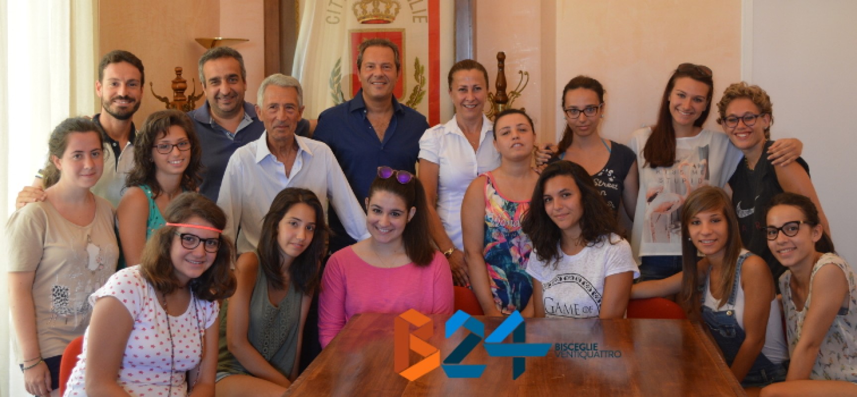 Pro Loco, sindaco Spina e assessore Sasso incontrano le ragazze della “Summer School” / FOTO
