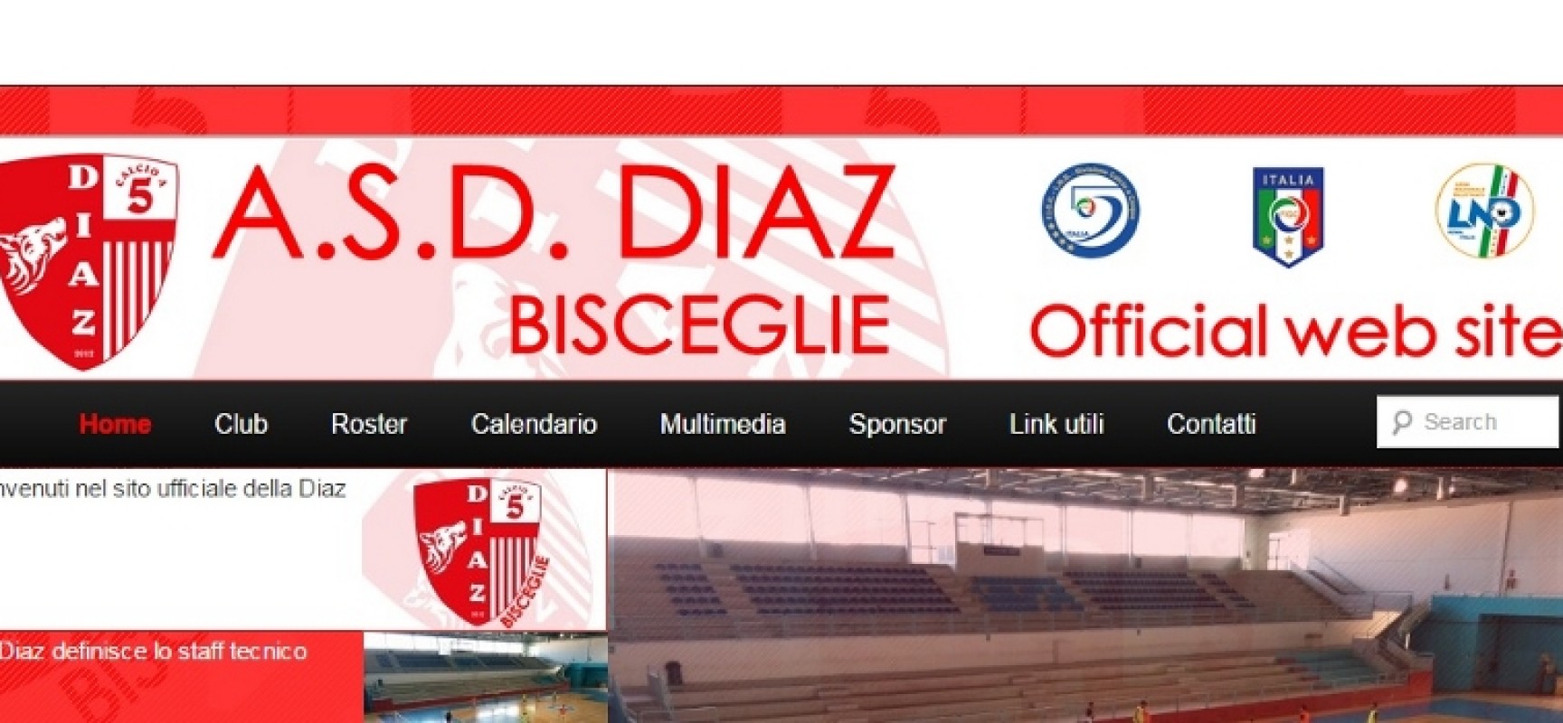 Online oggi il sito web della Diaz C5