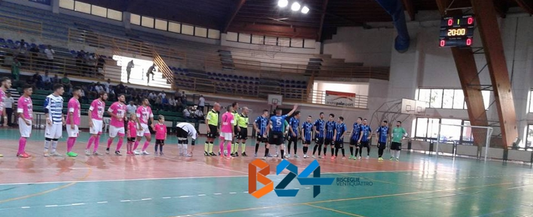 Futsal Bisceglie, grande esordio in campionato. Salinis sconfitta 5-3