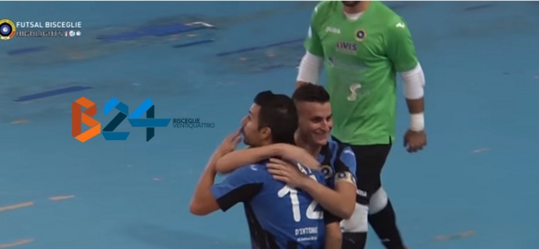 Futsal Bisceglie, manita al Partenope e primo posto consolidato