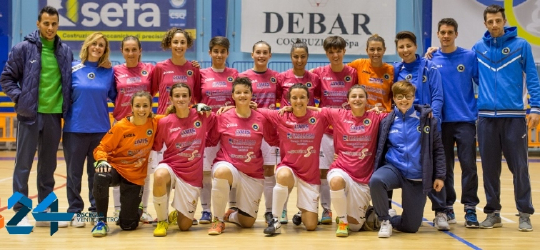 Il Futsal Bisceglie femminile oggi contende la Coppa Puglia al Saint Joseph Copertino