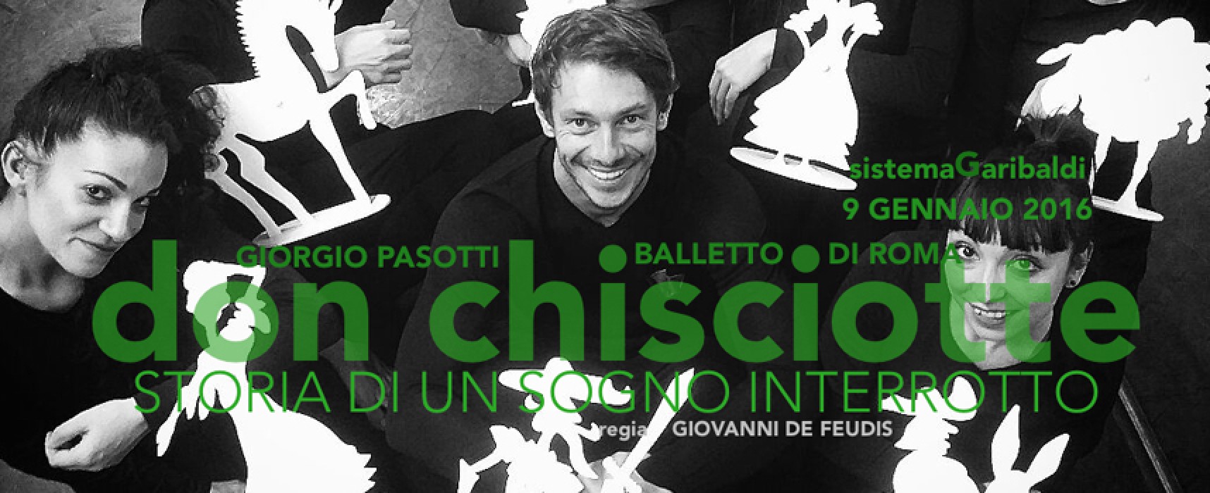 “Il viaggio” di Don Chisciotte fa tappa al teatro Garibaldi: protagonista Giorgio Pasotti