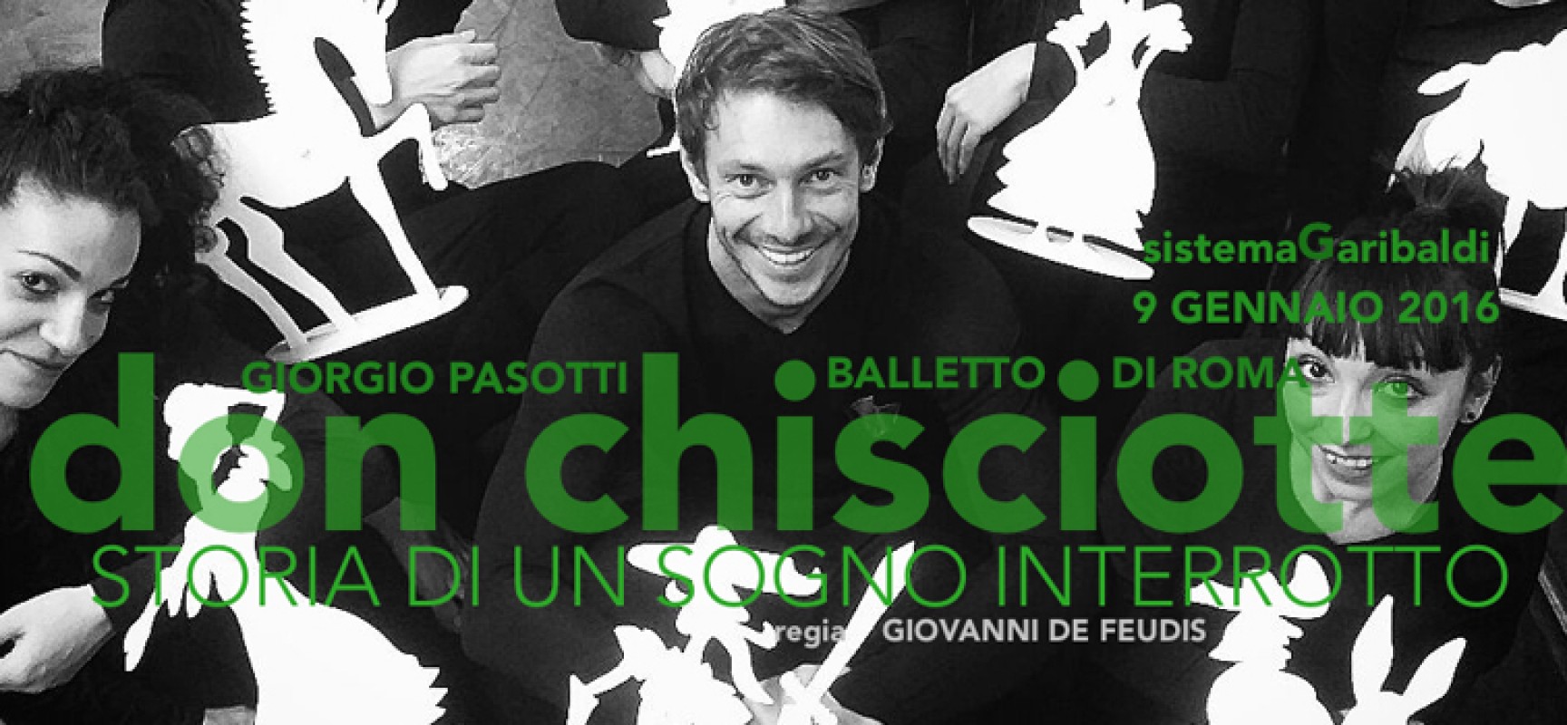 “Il viaggio” di Don Chisciotte fa tappa al teatro Garibaldi: protagonista Giorgio Pasotti