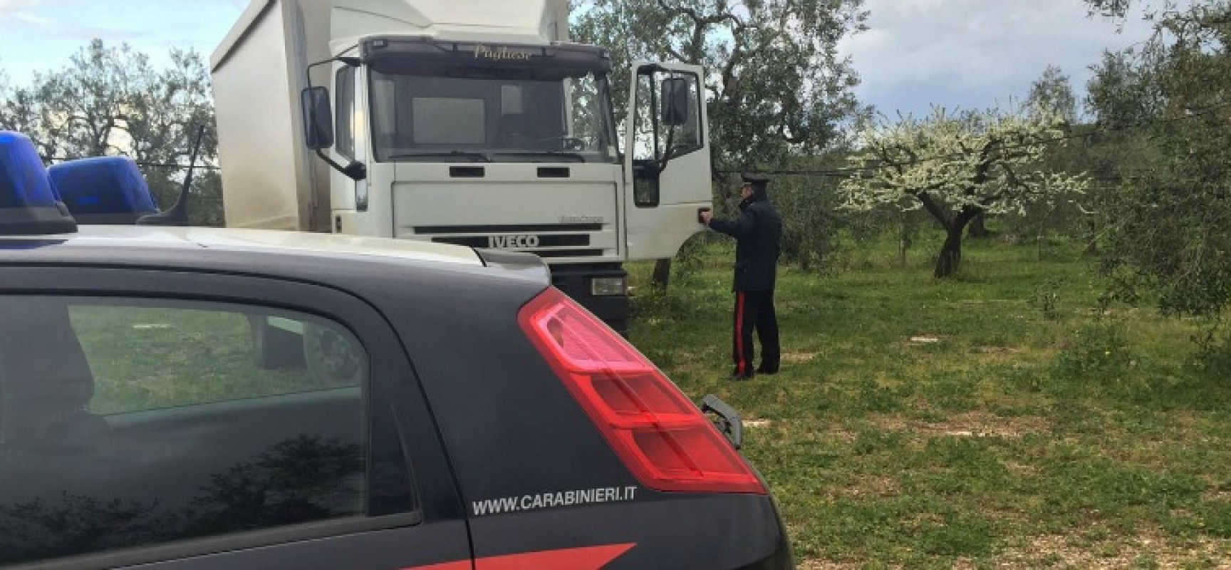 Ritrovato il camion rubato all’azienda su via Sant’Andrea