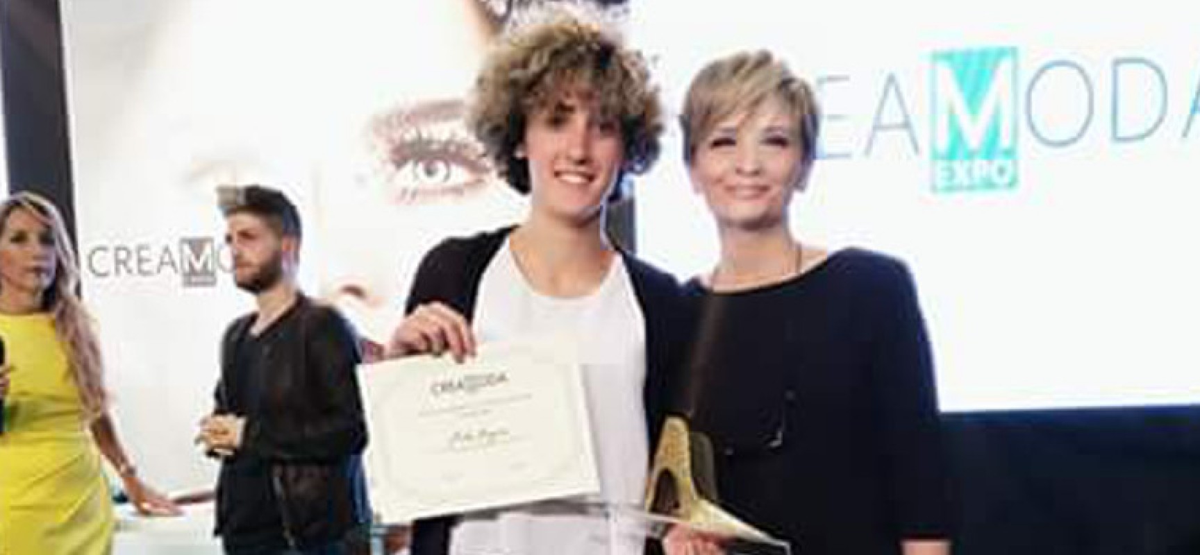 La calzatura green della biscegliese Paola Preziosa premiata al Creamodaexpo di Bologna