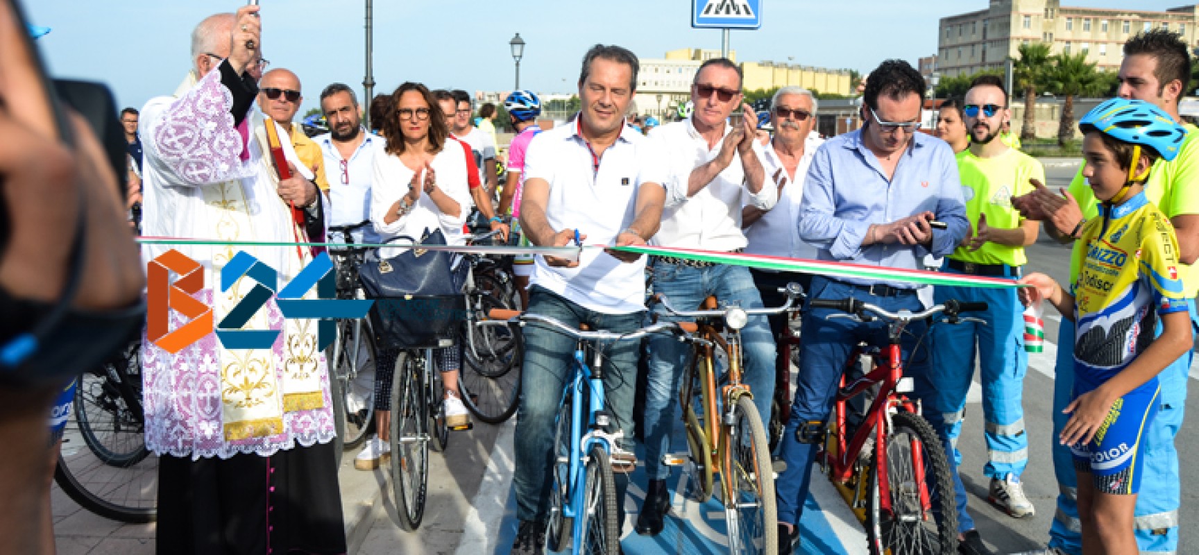 Inaugurata la pista ciclabile, Spina: “Vero progetto di mobilità sostenibile” / FOTO