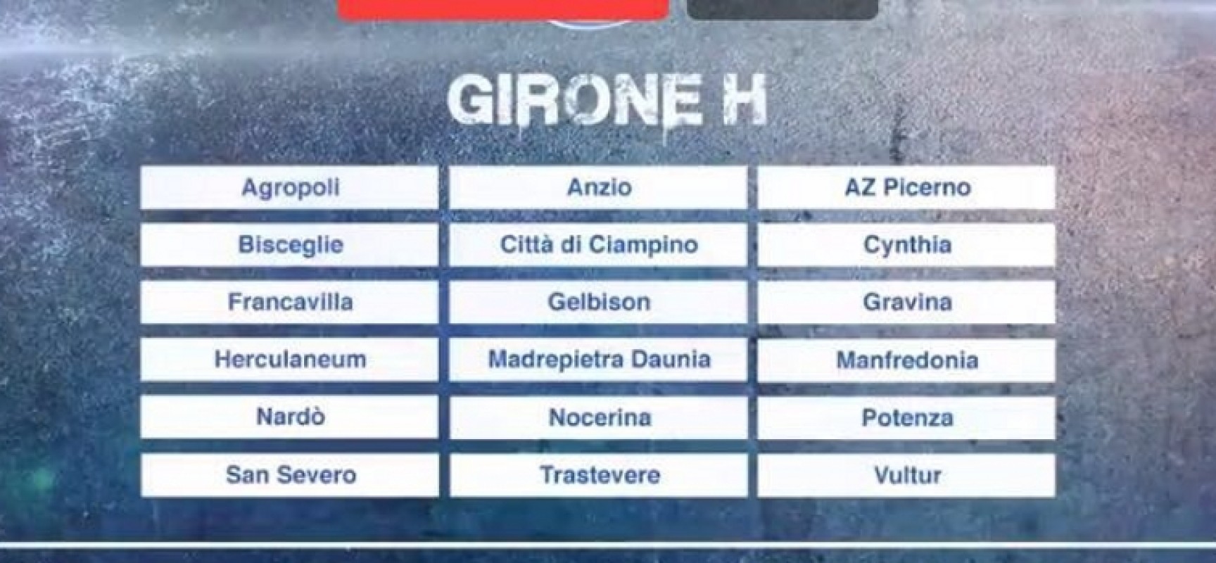 Bisceglie calcio, oggi svelati i nomi delle avversarie di campionato e Coppa Italia