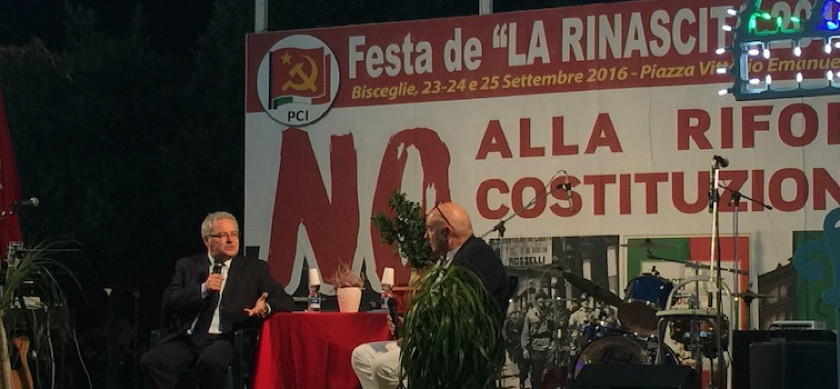 Napoletano chiude la Festa de La Rinascita: “Si lavori per coalizione di sinistra, anche con le primarie”