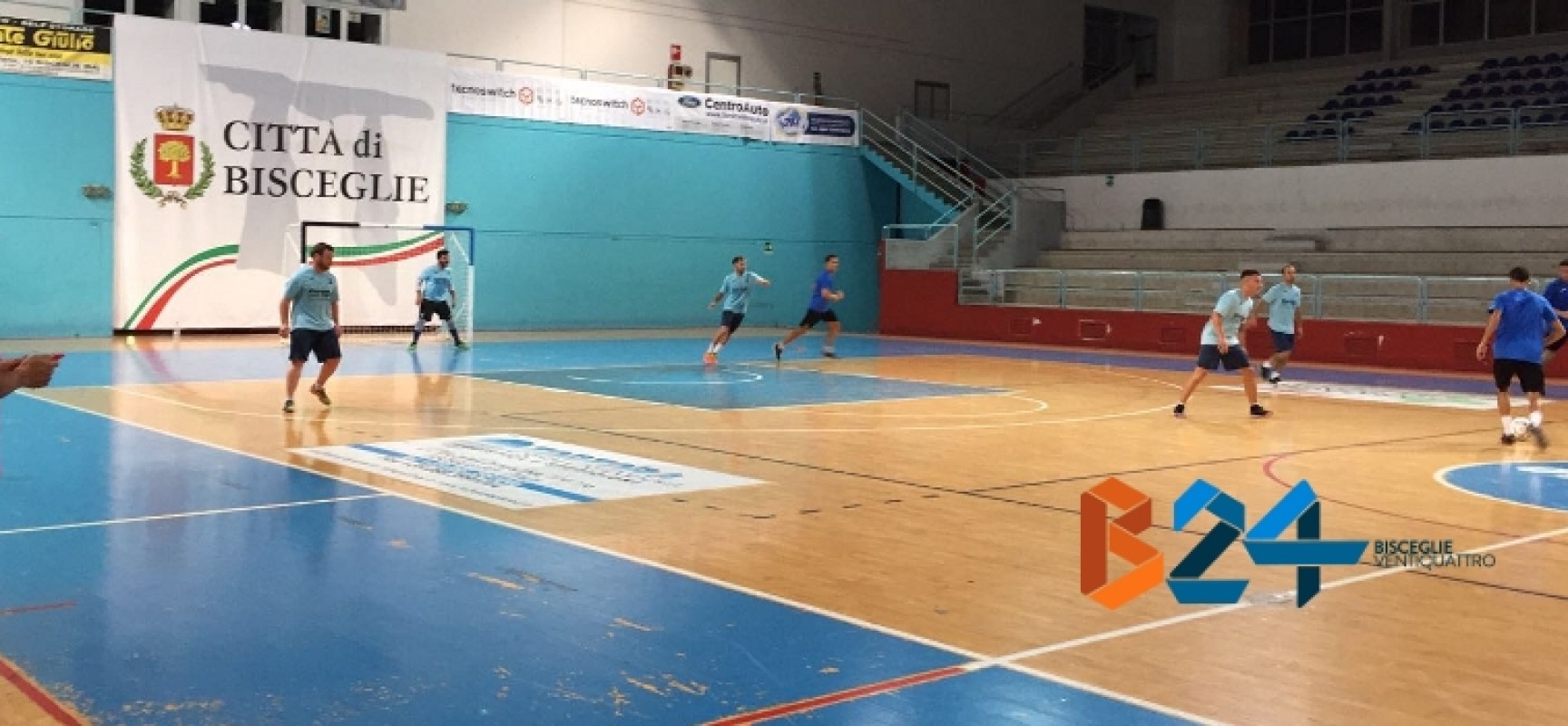 Futsal Bisceglie, ieri prima sgambata stagionale contro l’Under 21