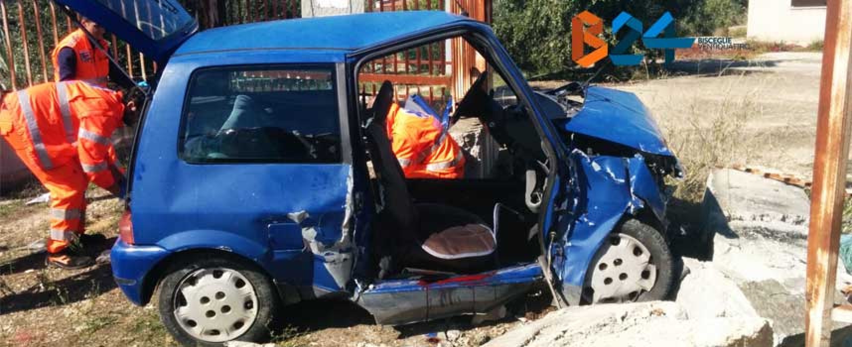 Auto si schianta sulla Bisceglie-Andria, morto 53enne