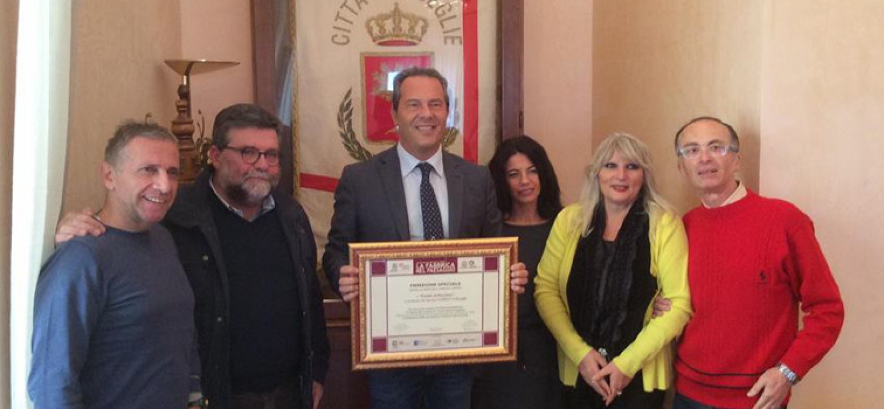 Comune di Bisceglie riceve riconoscimento internazionale per il restauro del Casale di Pacciano