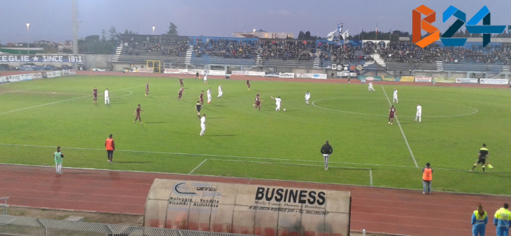 Bisceglie calcio, Montaldi e Partipilo stendono l’Herculaneum