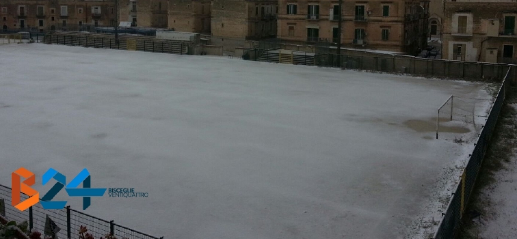Neve su Bisceglie, rinviato il torneo giovanile “Memorial Lucio Palazzo”