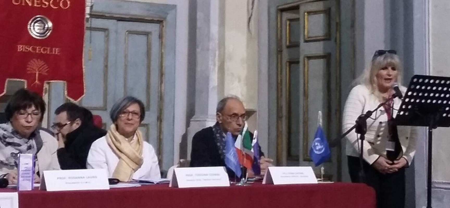 Unesco Bisceglie, Pinuccio Rana nominato socio onorario