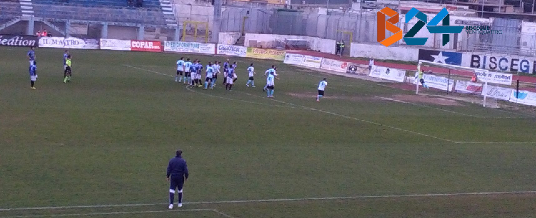 Montinaro gol, Bisceglie vittorioso nel finale