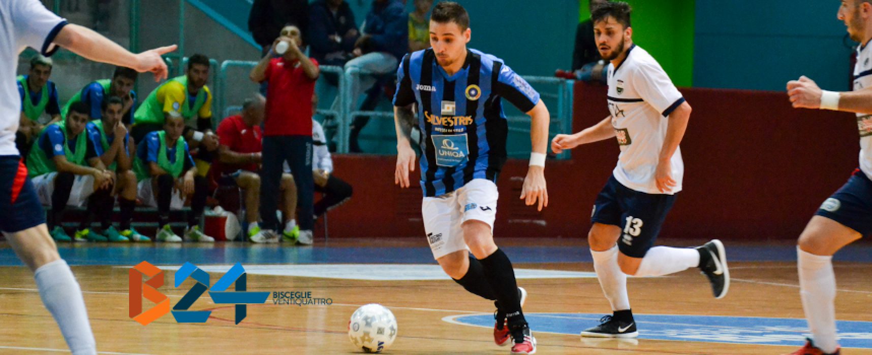Futsal Bisceglie sconfitto di misura a Montesilvano dal Real Dem