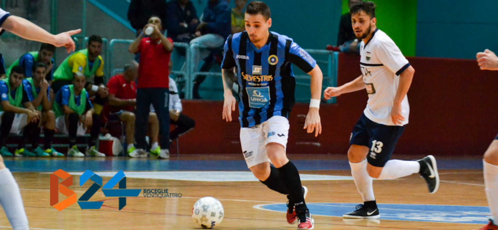 Futsal Bisceglie sconfitto di misura a Montesilvano dal Real Dem