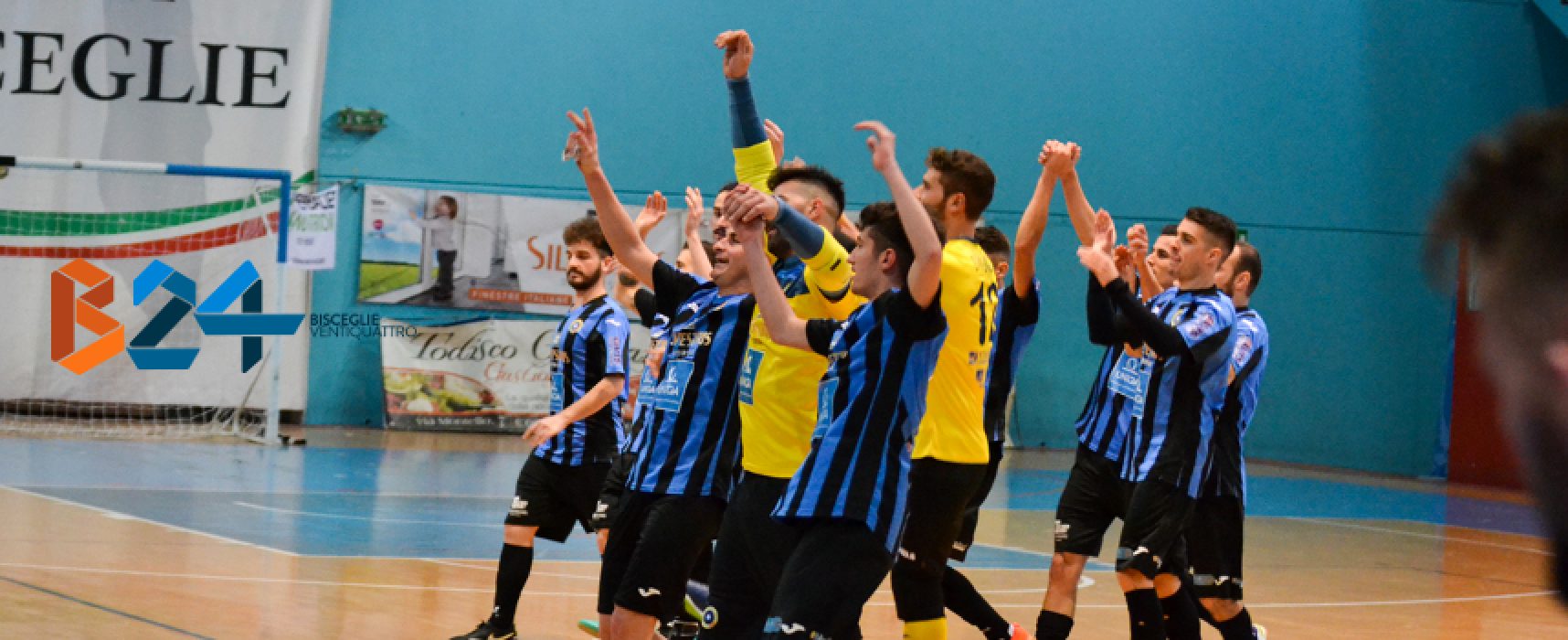 Il Futsal Bisceglie passeggia sui resti del Matera