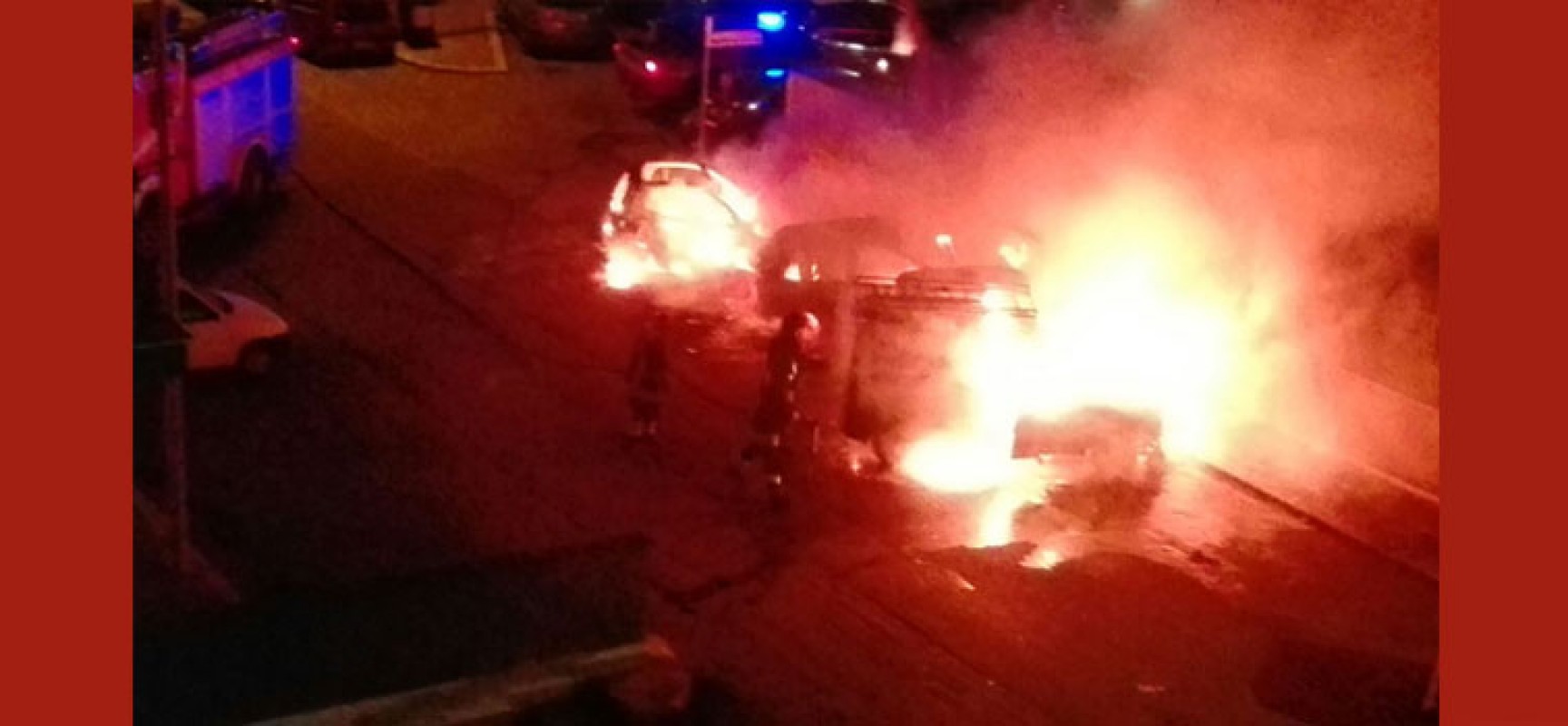 Sette auto incendiate in una notte nel quartiere Sant’Andrea
