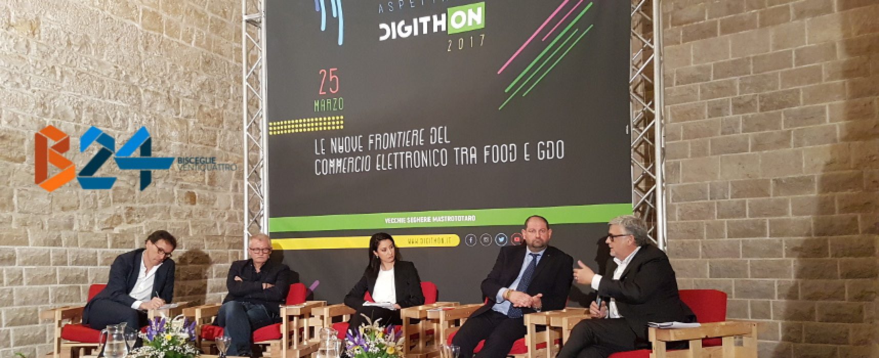 Aspettando DigithON, alle Segherie Mastrototaro dibattito sul commercio elettronico alimentare / VIDEO