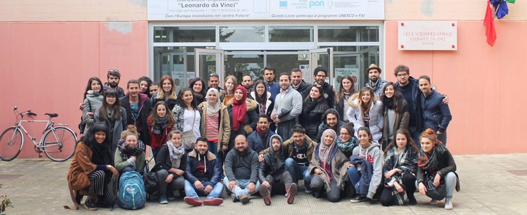 “Europe Meets Euromed”, gli alunni del “da Vinci” hanno incontrato i ragazzi del progetto Erasmus+