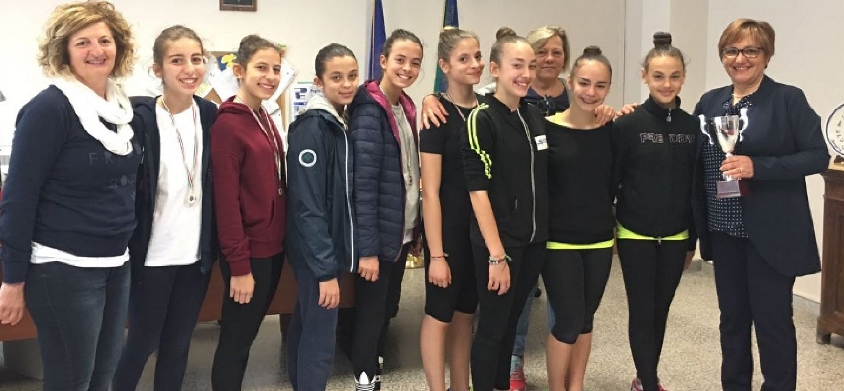 Campionati studenteschi: “Battisti-Ferraris” a podio nella ginnastica ritmica / FOTO