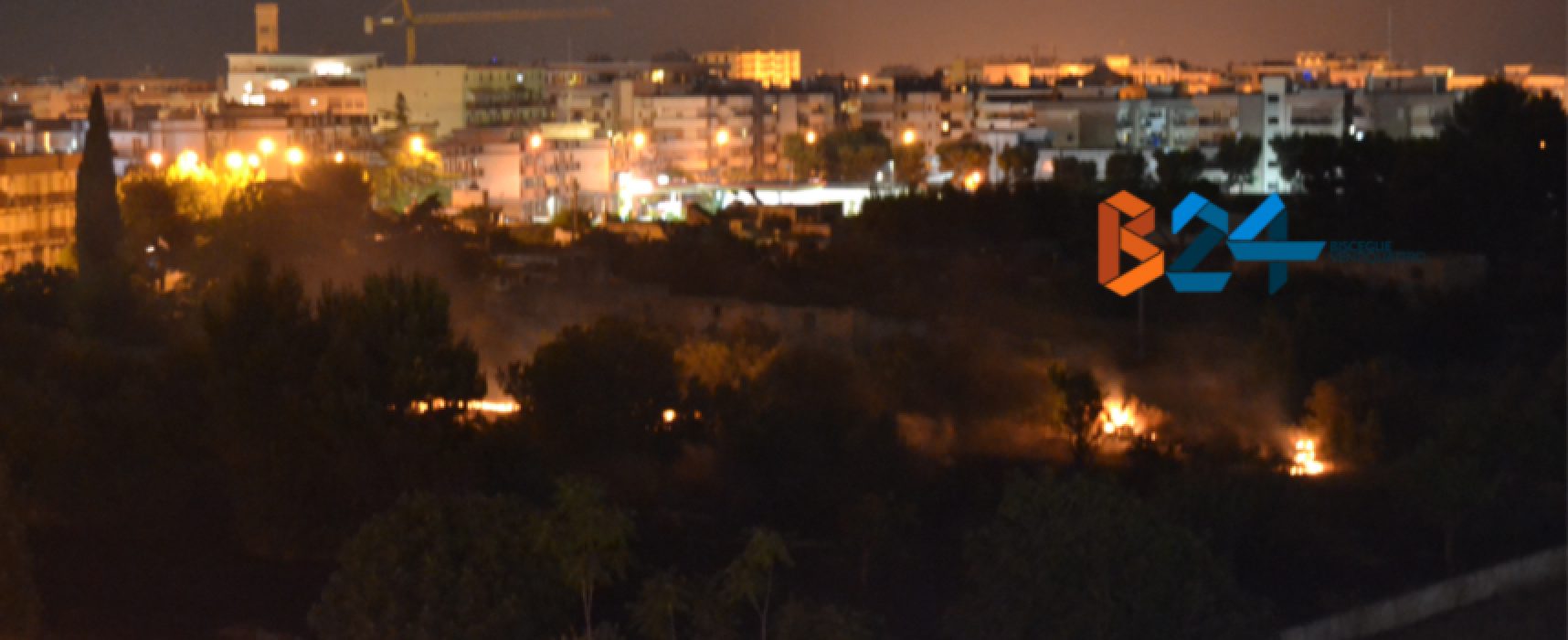 Secondo incendio in quattro giorni nel quartiere Sant’Andrea