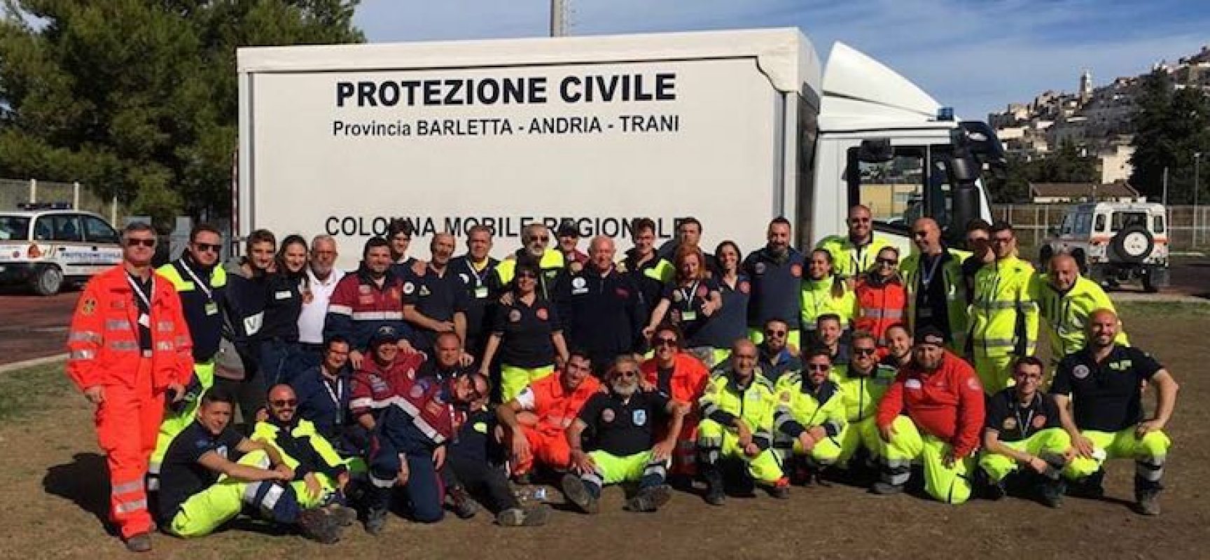 Gli operatori emergenza radio di Bisceglie impegnati in prima fila per il Sismic Bat Puglia