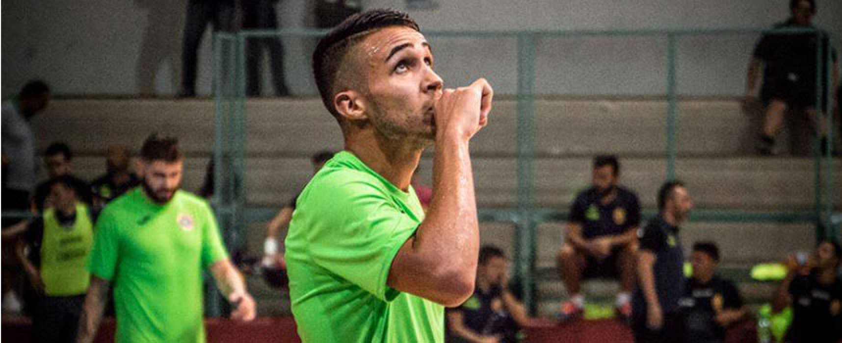 Pirotecnico pari interno del Futsal Bisceglie contro il Barletta