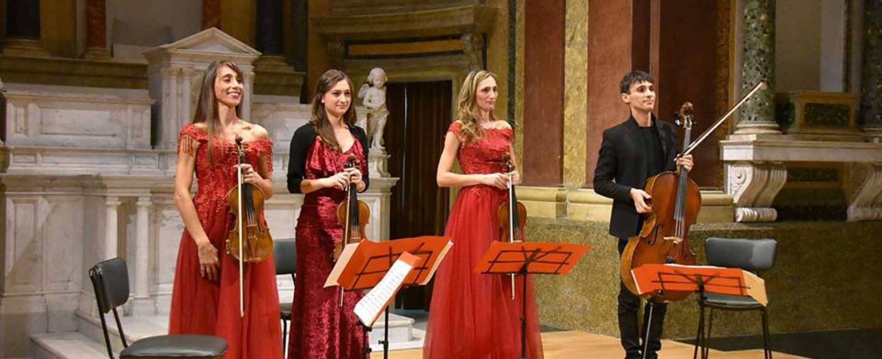 Quartetto fratelli Carabellese/Pietro Laera in “Romantiche Emozioni” al Garibaldi
