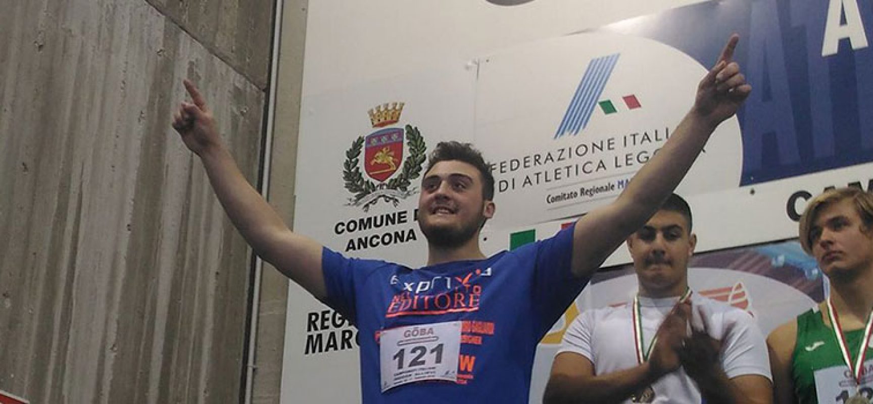 Carmelo Musci, campione italiano Allievi e primato personale nel getto del peso