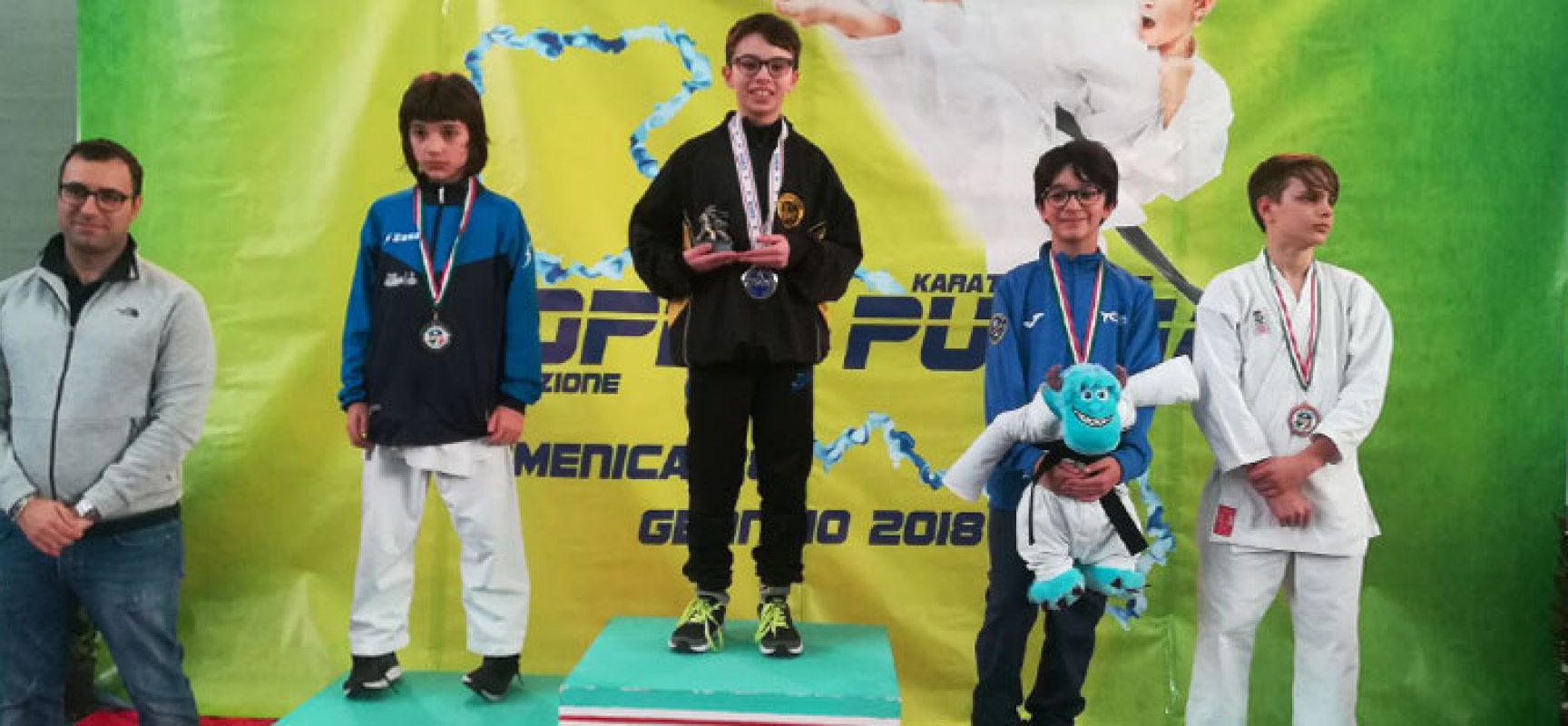 Coppa Puglia Karate Kumitè Csen, doppietta per i fratelli Papagni