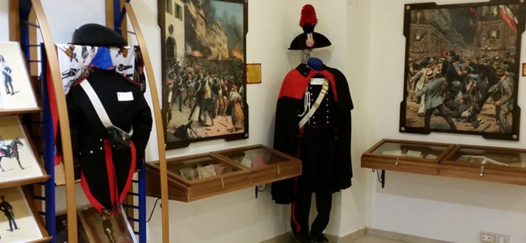Da oggi la mostra “museo storico dell’arma dei Carabinieri” a Bisceglie
