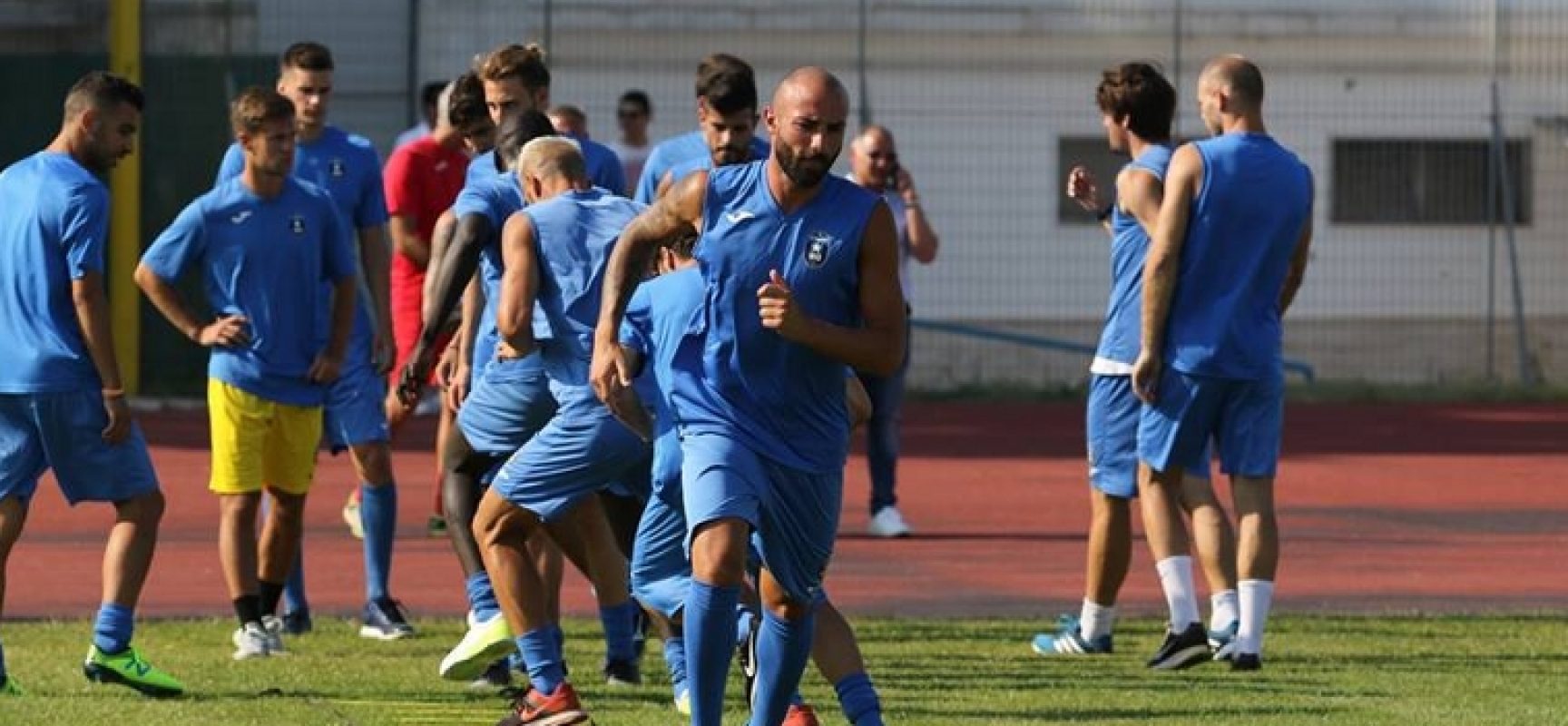 Bisceglie Calcio, primo allenamento stagionale al Gustavo Ventura