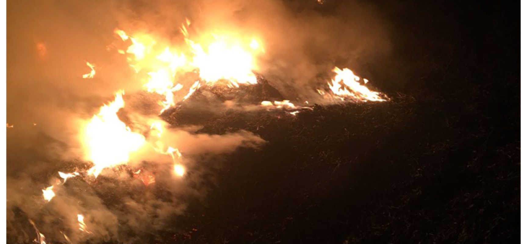 Incendio in via Andria, fumo si propaga in diverse zone della città / FOTO