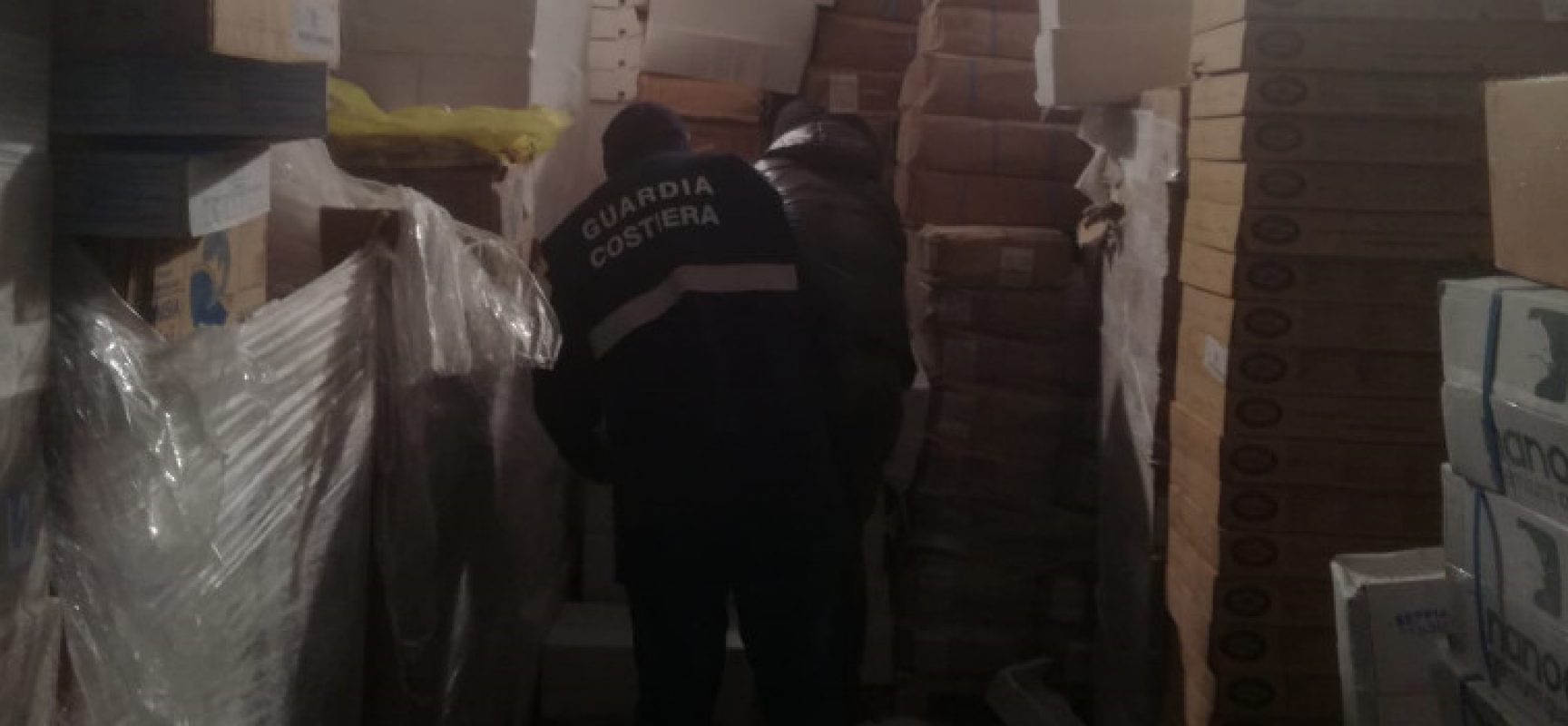 Guardia costiera sequestra 4 tonnellate di prodotti ittici a Bisceglie