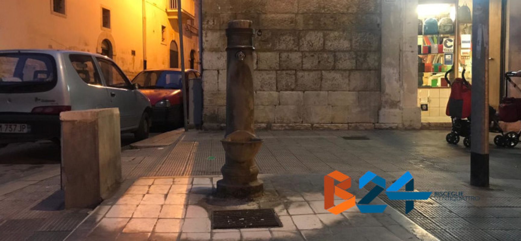 L’acqua della fontanina in zona San Lorenzo non è potabile, emesso il divieto di utilizzo