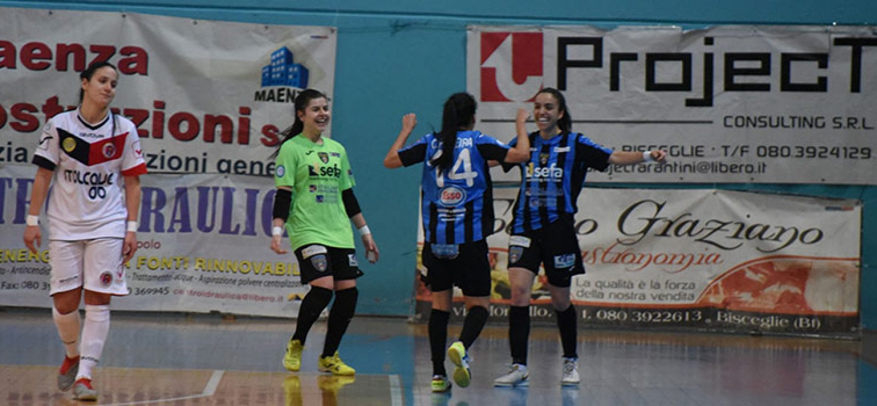 Domenica nuovo derby per il Bisceglie Femminile, c’è l’Italcave Real Satte